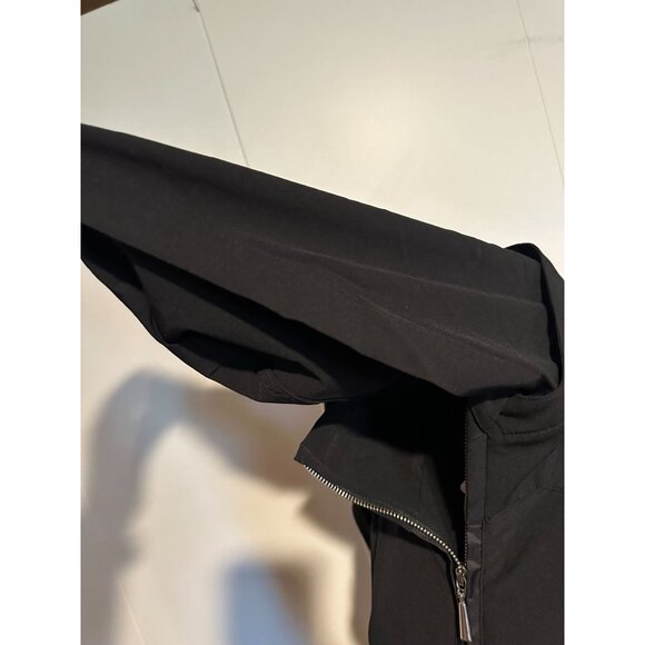 NWT Chico’s Zenergy Neema Summer Sport Dress with Hood – Size 2 (M/10–12) – Blac - Picture 15 of 16